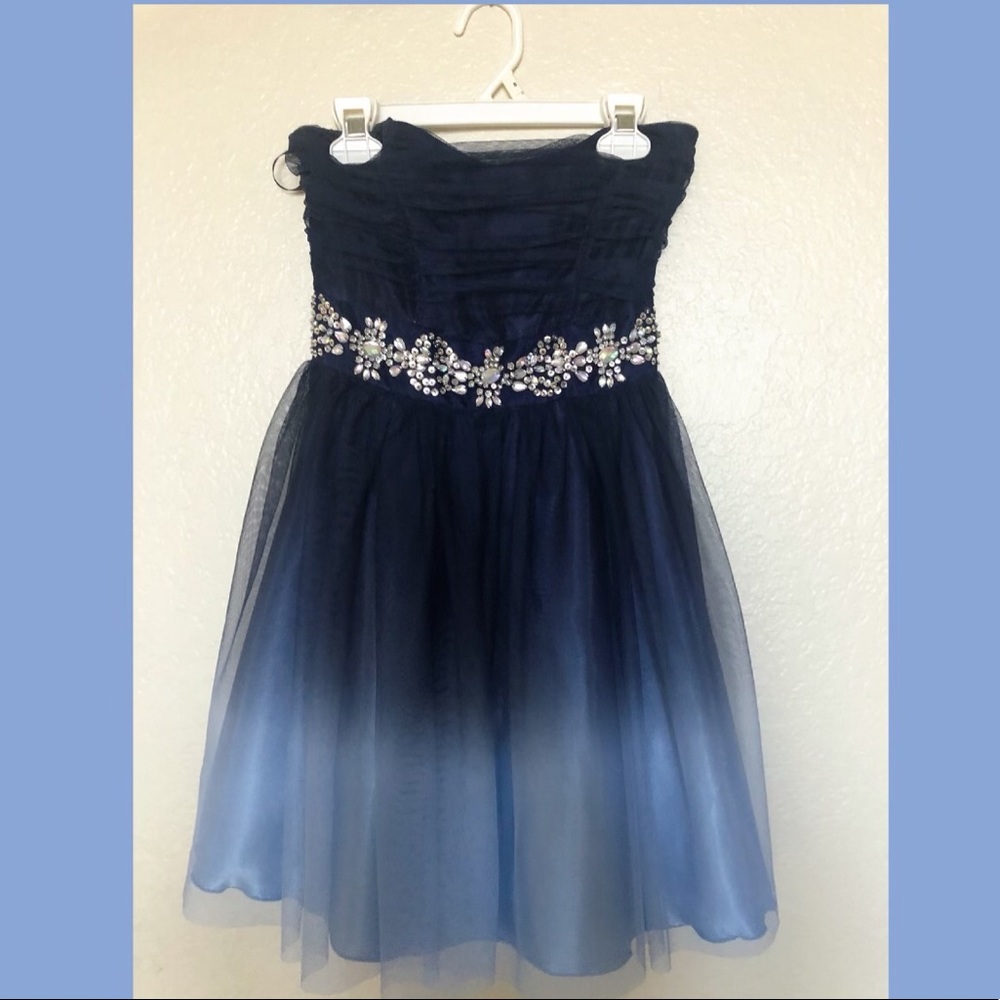 Blue Ombré Dress